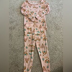 Gingerbread House Bamboo Pajamas